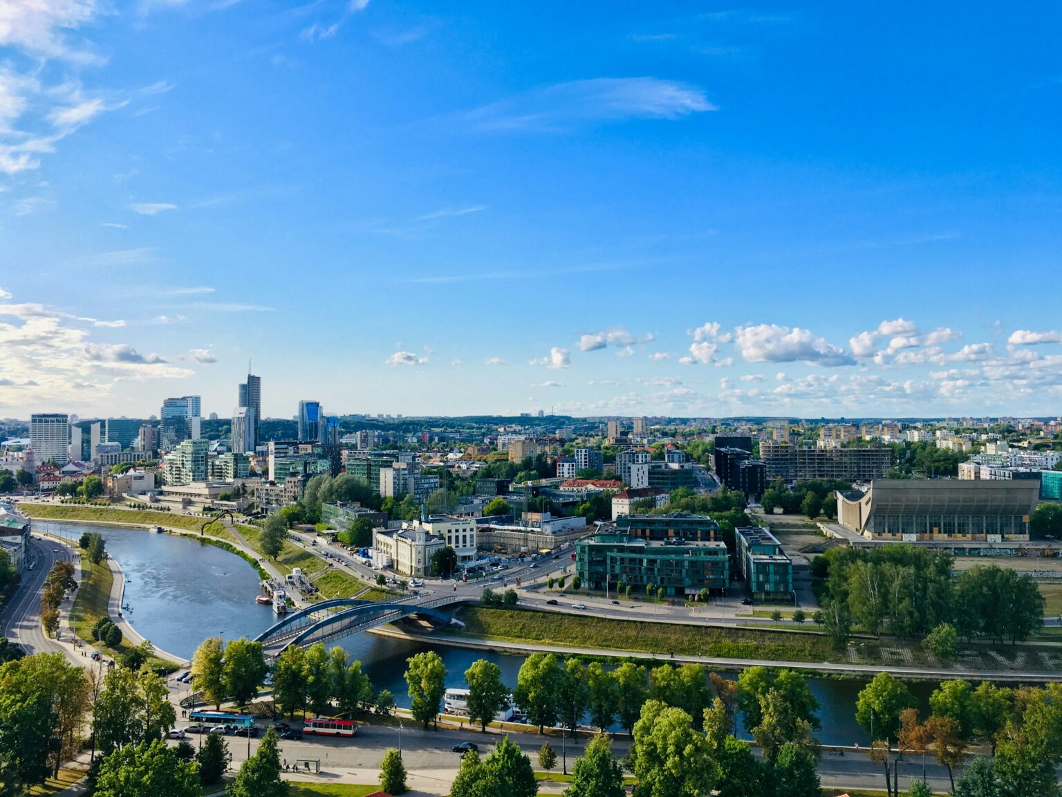 Vilniaus miesto panorama